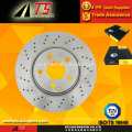 car Front disc brake rotor,car parts of brake system, auto parts